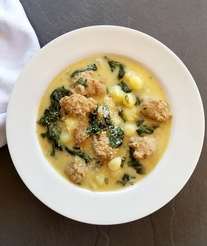 Sausage Gnocchi Soup