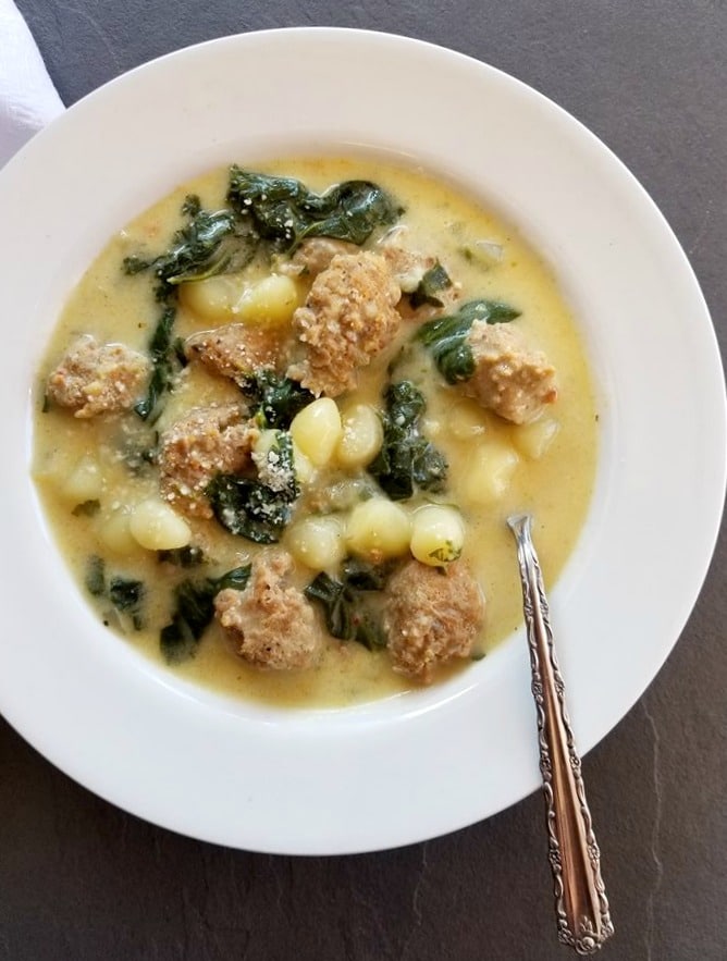 Sausage Gnocchi Soup