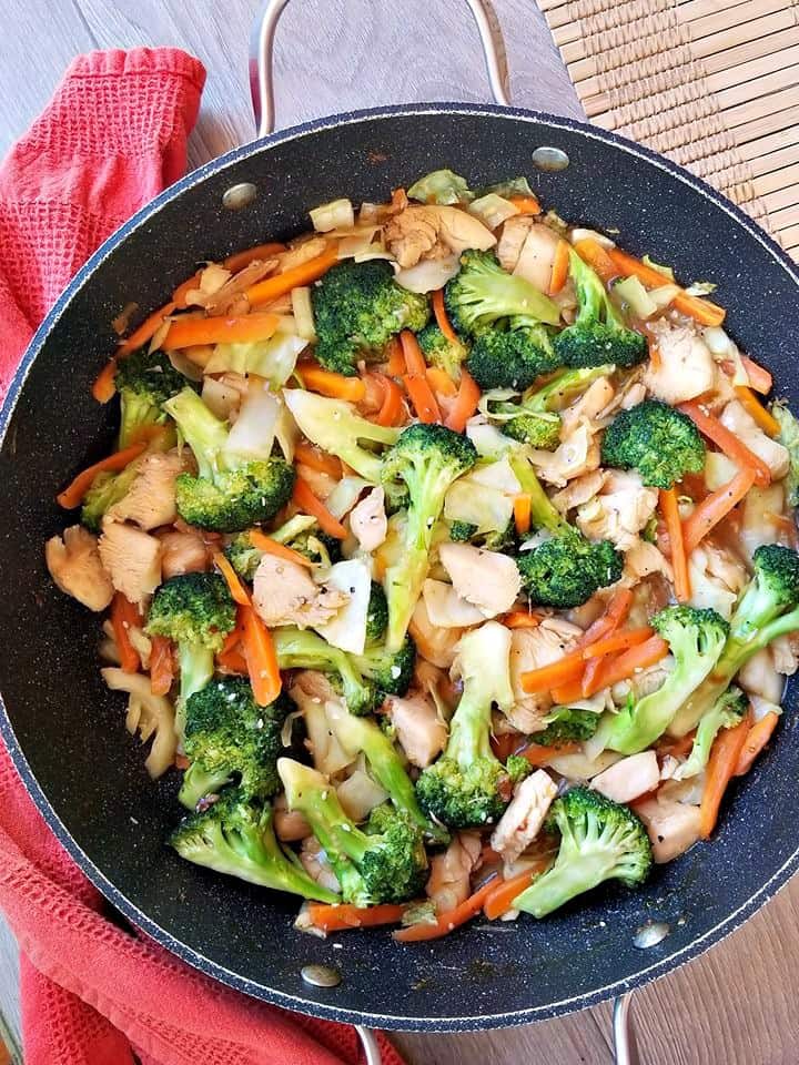 Easy Chicken Chow Mein