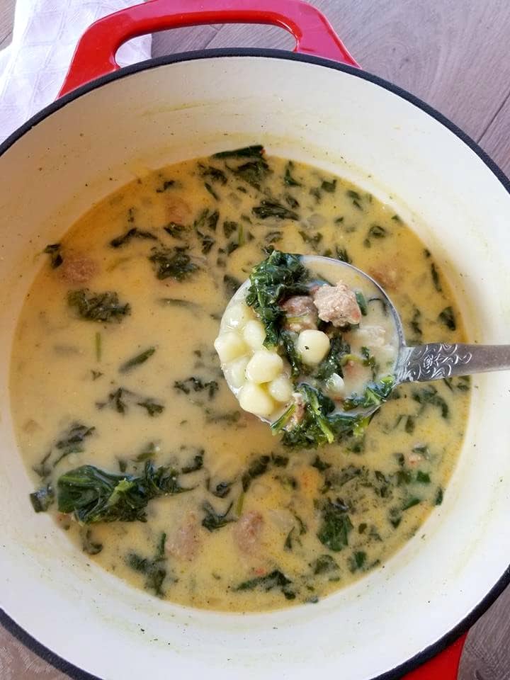 Sausage Gnocchi Soup