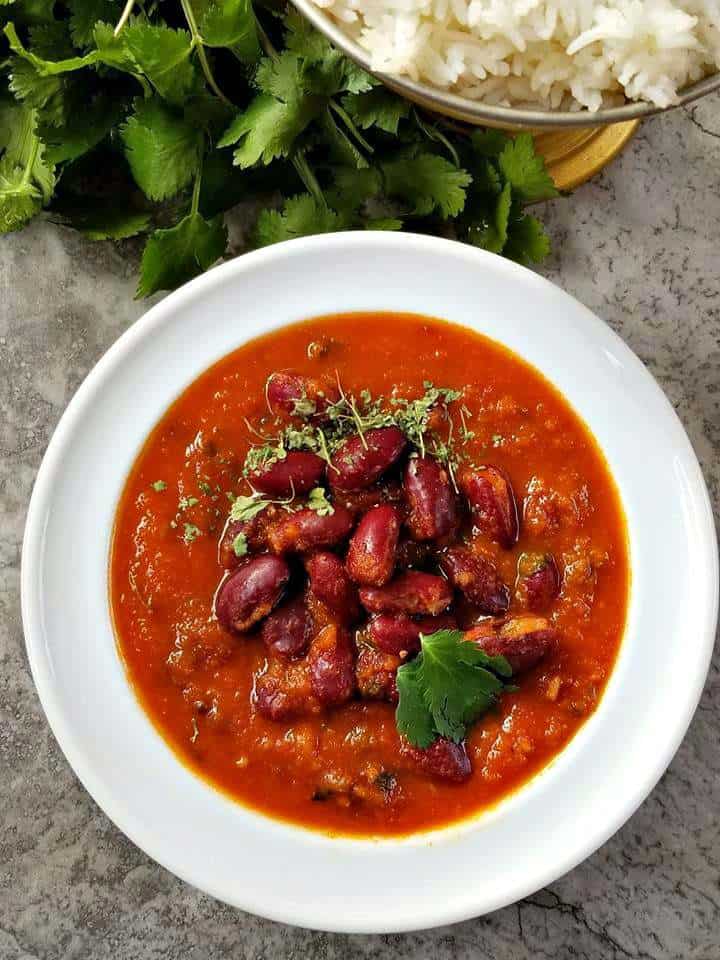 Easy Red Kidney Bean Curry