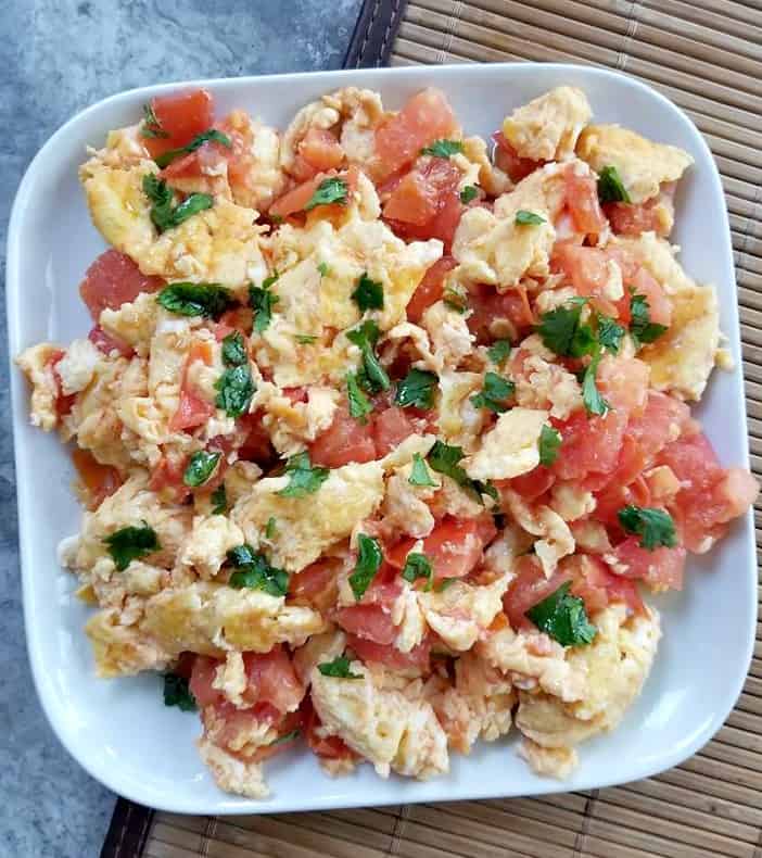 Chinese Eggs and Tomatoes