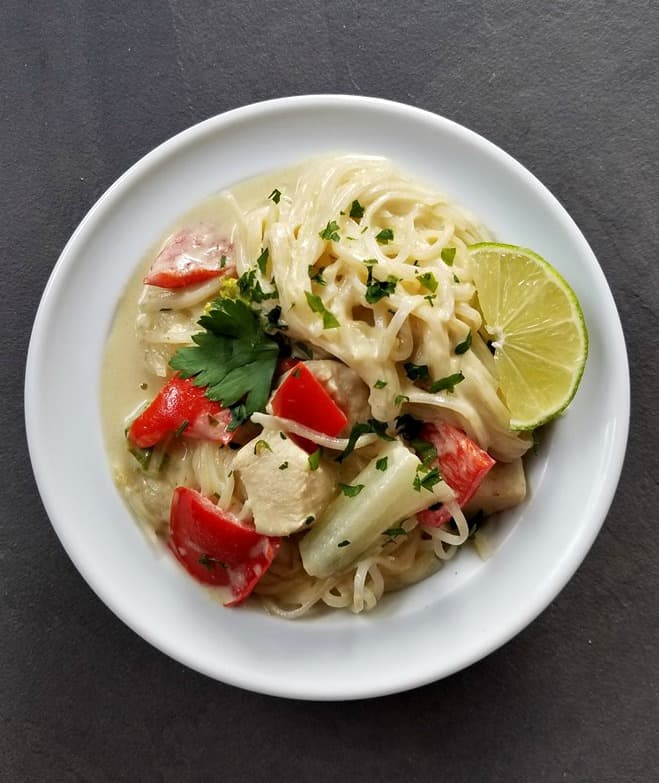 Thai Green Curry Noodles