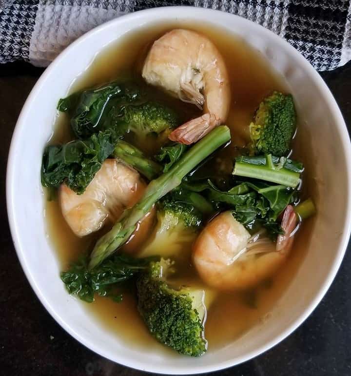 Asian Shrimp Soup