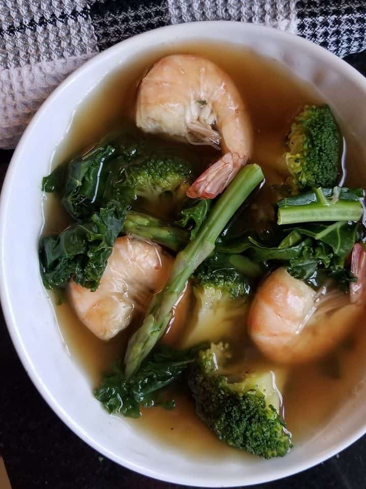 Asian Shrimp Soup