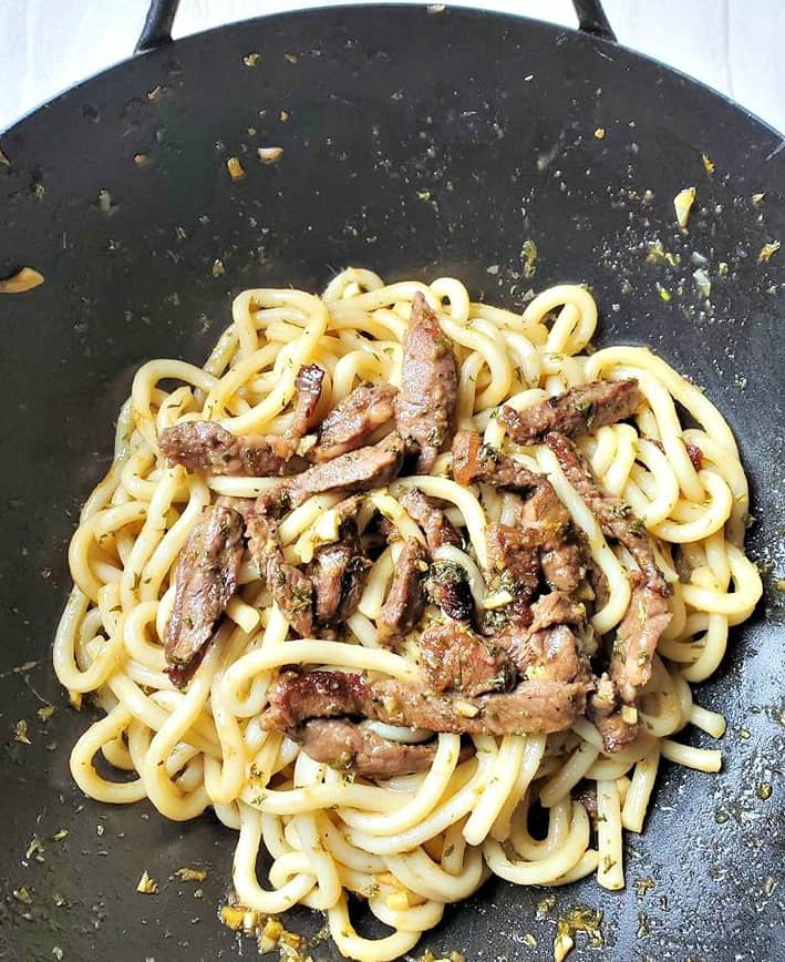 HOW TO MAKE Beef Udon Noodles