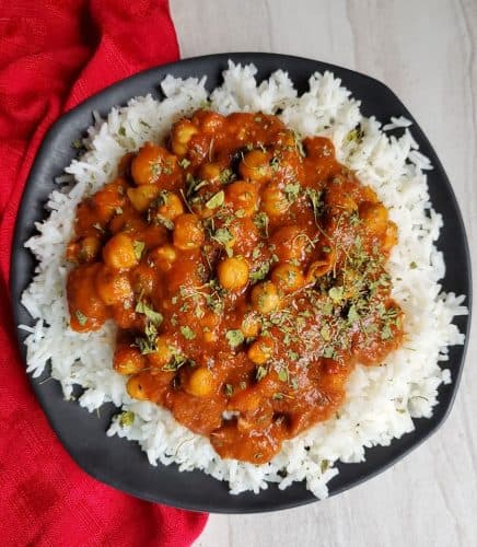Healthy Chickpea Curry
