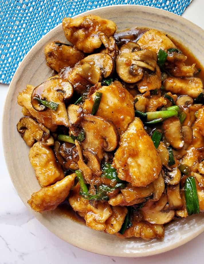 mongolian chicken chinese food