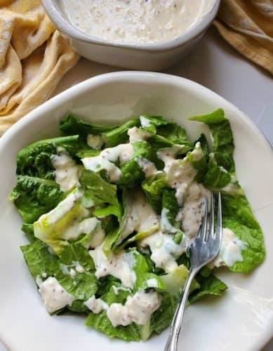How to Make Caesar Salad Dressing