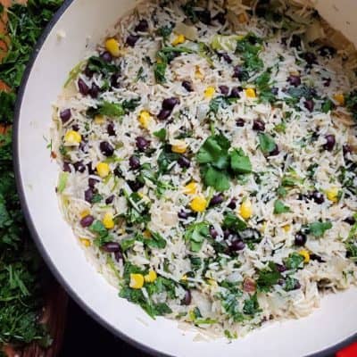 Cilantro Lime Rice with Black Beans