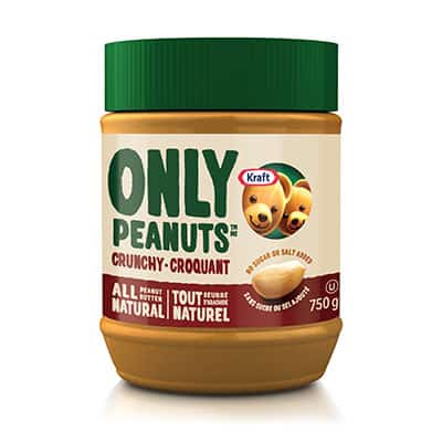 natural crunchy peanut butter