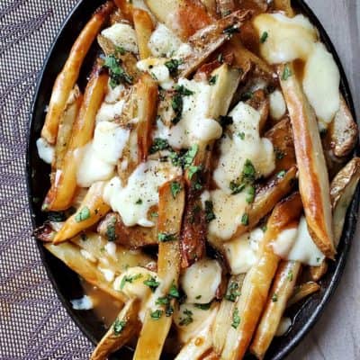 Traditional Canadian Poutine