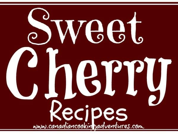 sweet cherry recipes