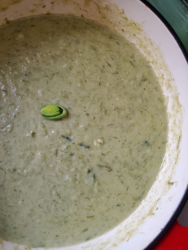 How to make Potato leek soup