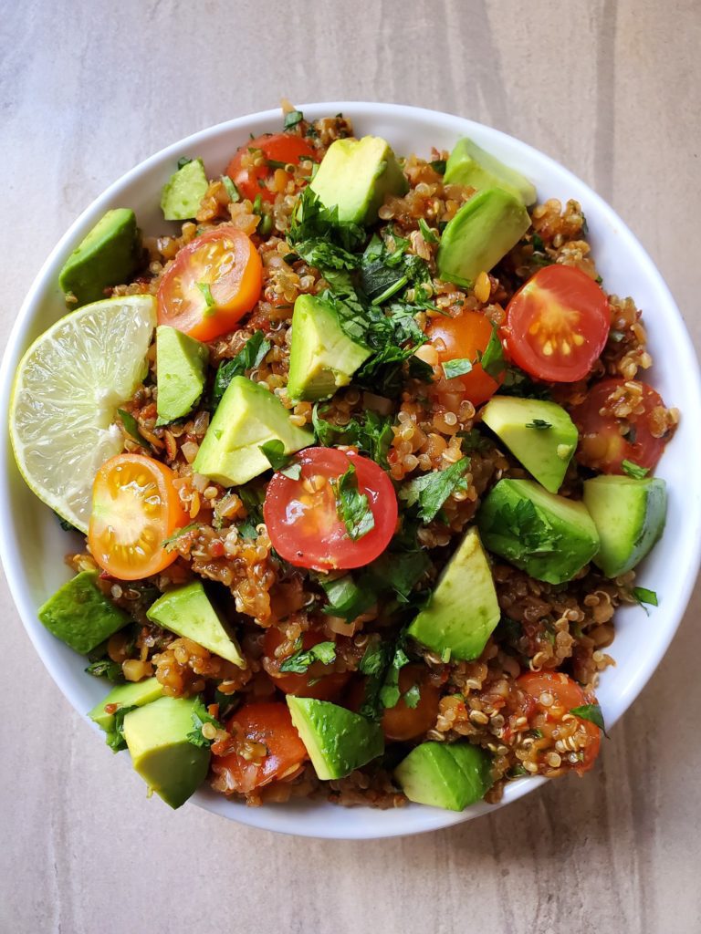 Quinoa Salad with Avocado