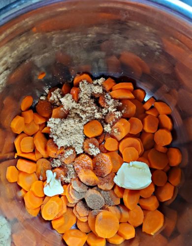 Instant Pot Bourbon Glazed Carrots