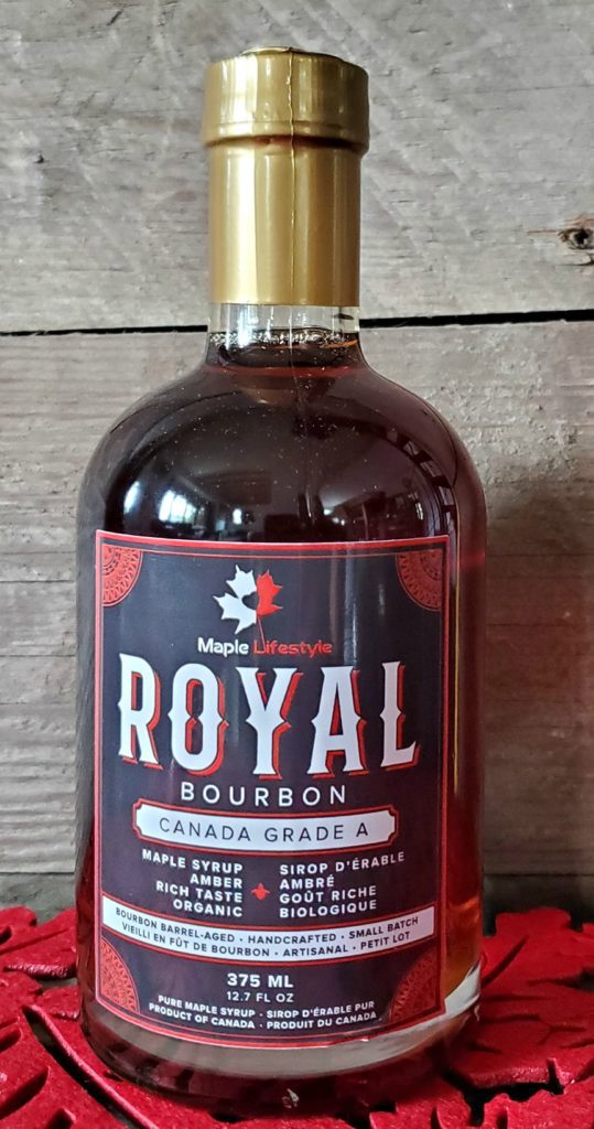 Royal Maple Lifestyles Bourbon Maple Syrup