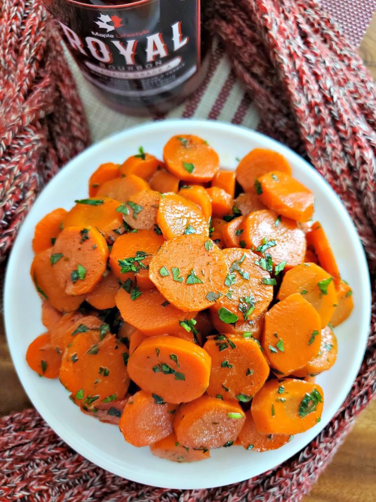 Instant Pot Bourbon Glazed Carrots
