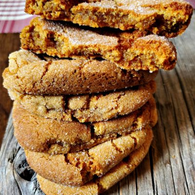 Air Fryer Ginger Snap Cookies