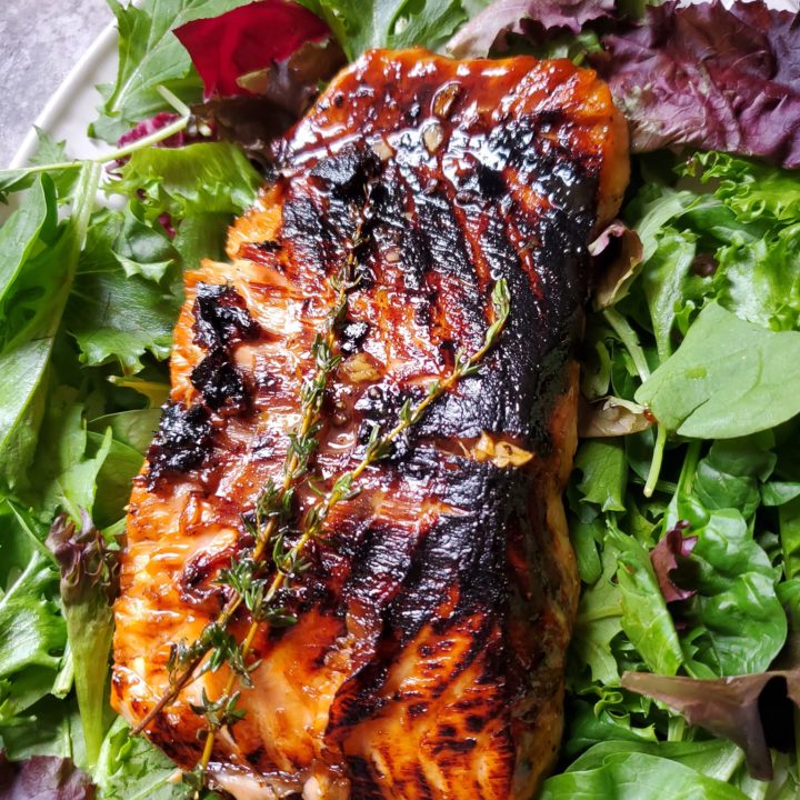 Best Soy Maple Grilled Salmon