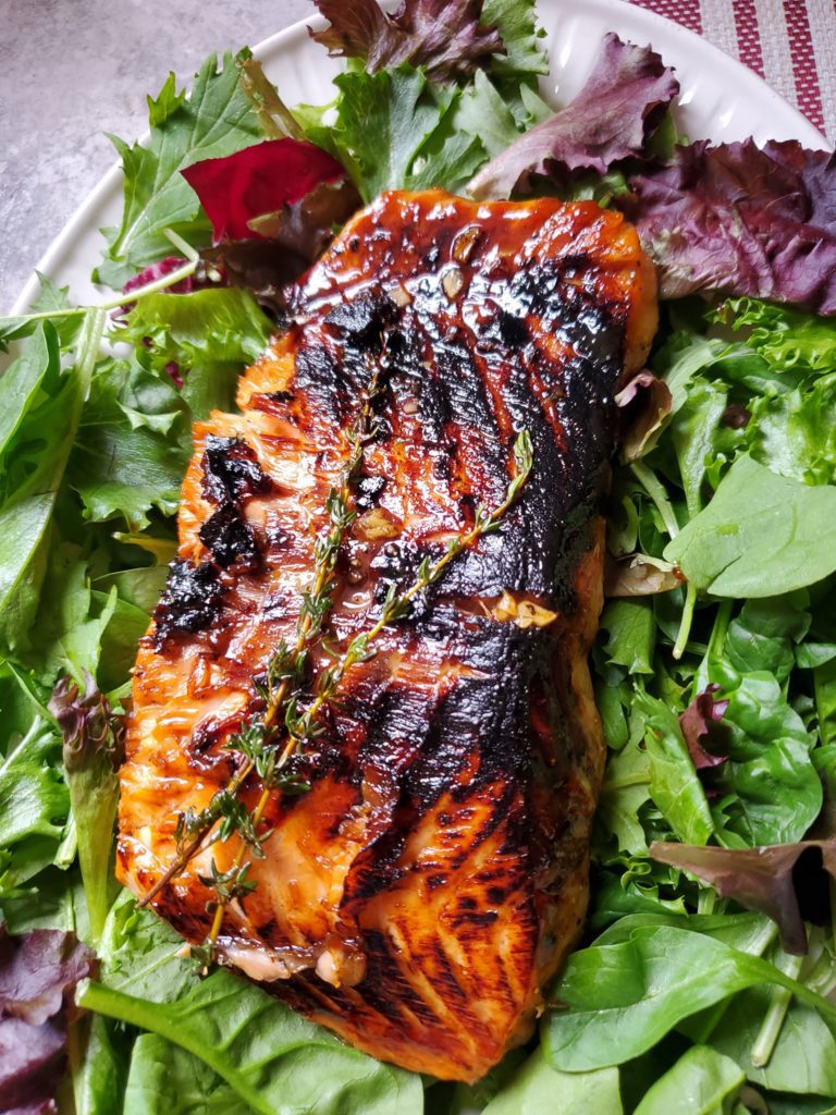 Best Soy Maple Grilled Salmon