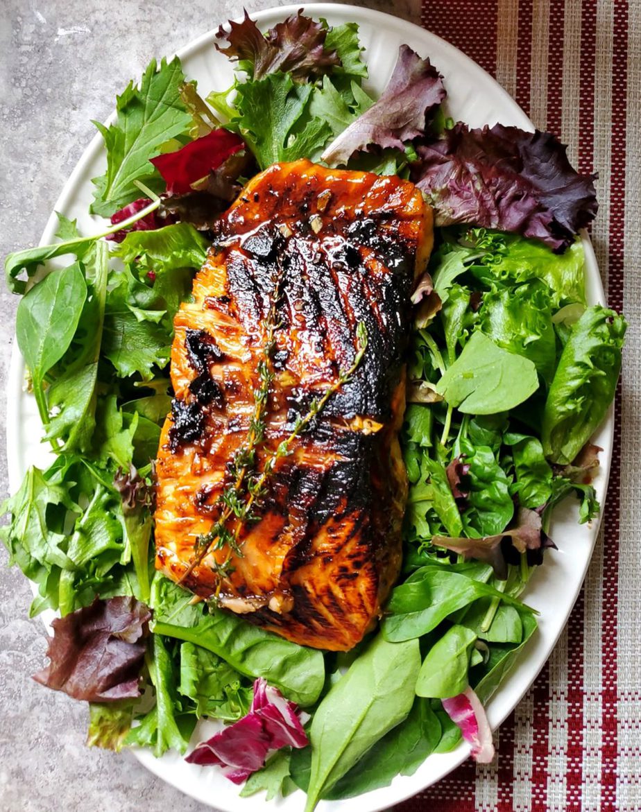 Maple Syrup Salmon