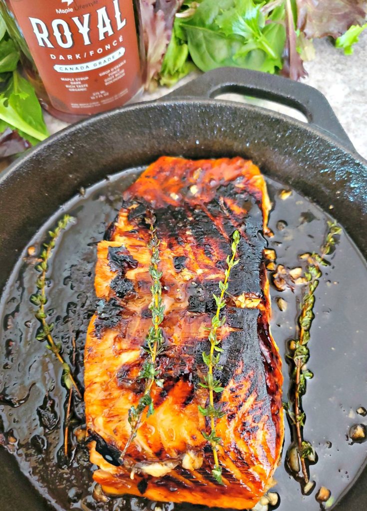 Best Soy Maple Grilled Salmon