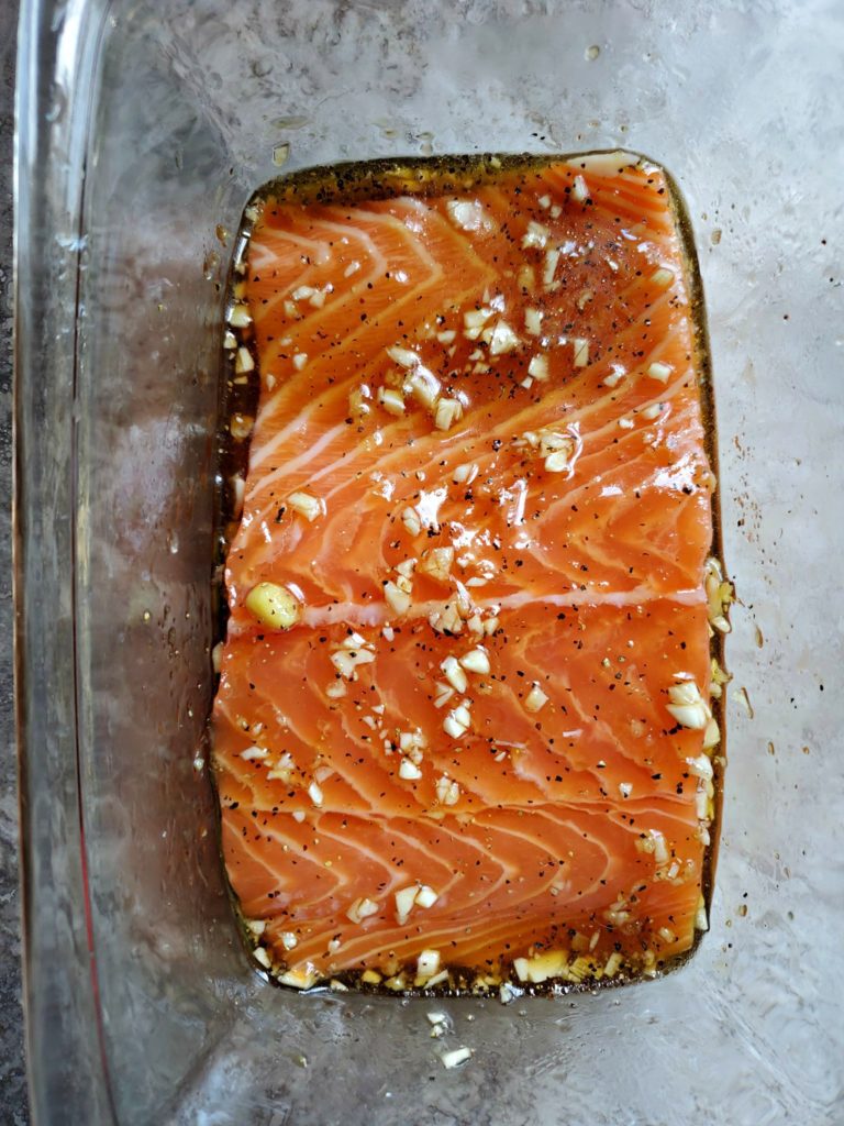 Canadian Maple Glazed Salmon