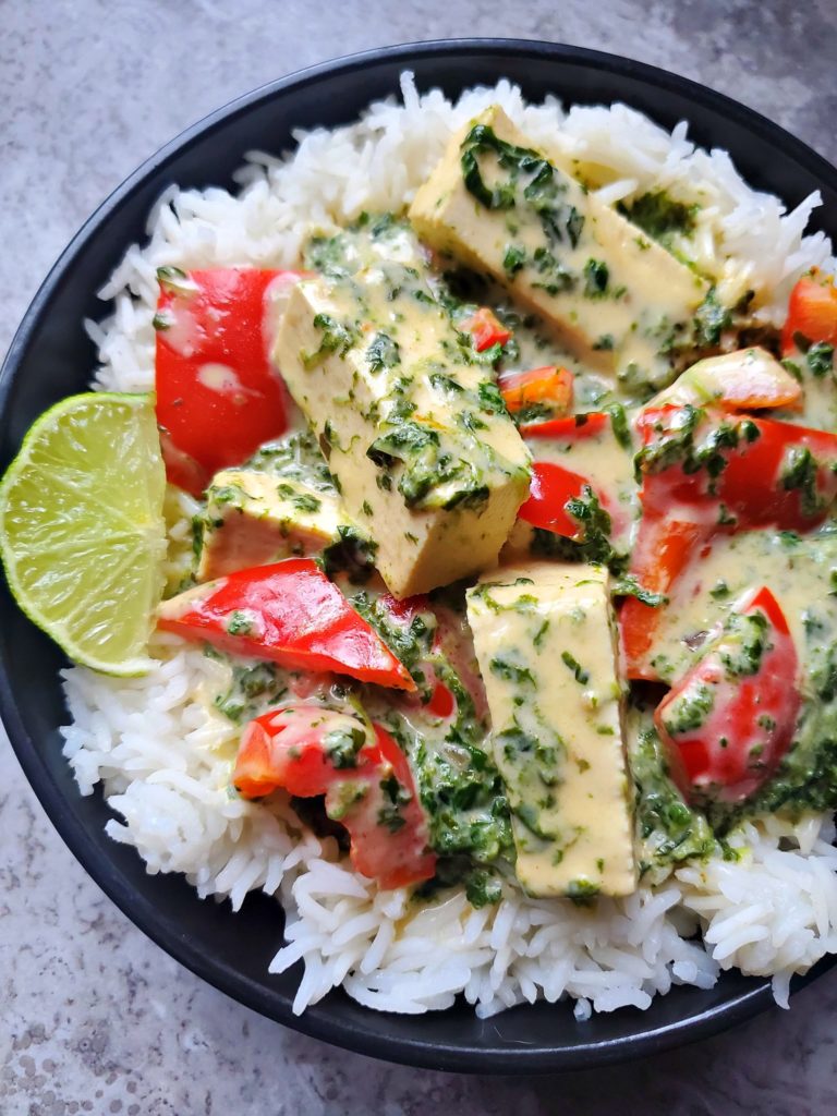 Tofu Thai Green Curry