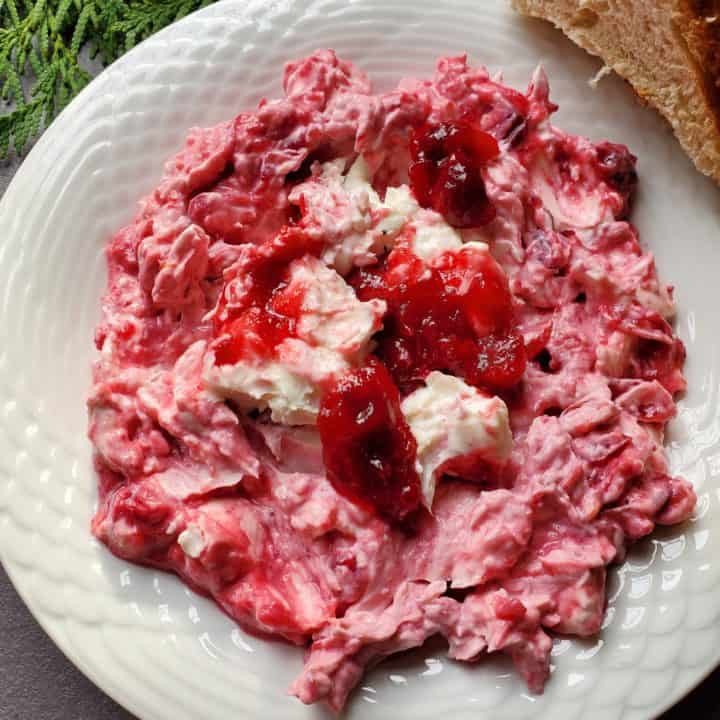 Easy Cranberry Cream Cheese Dip