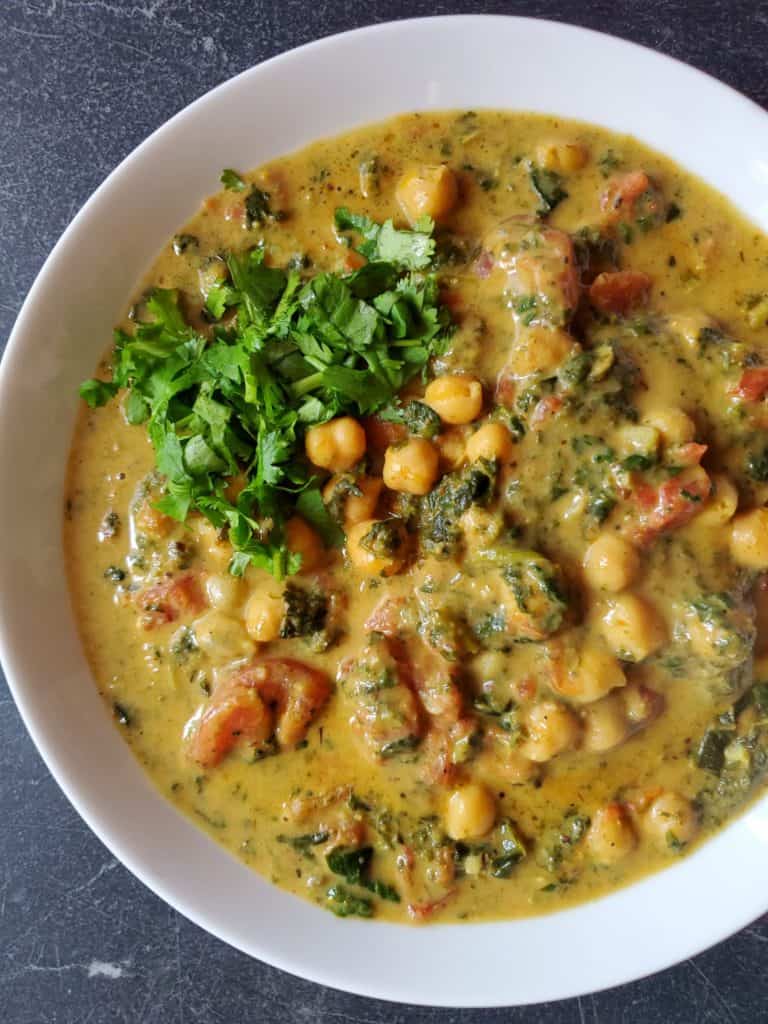 Coconut Chickpea Curry Recipe