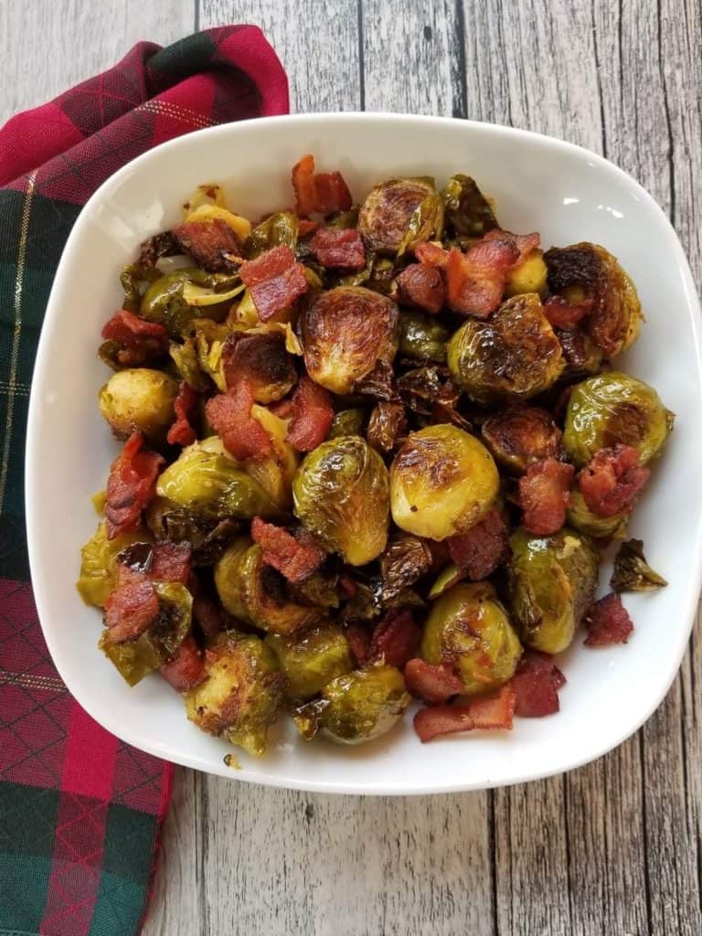 Maple Bacon Brussel Sprouts