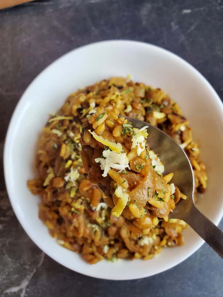 Lebanese Lentils and Rice