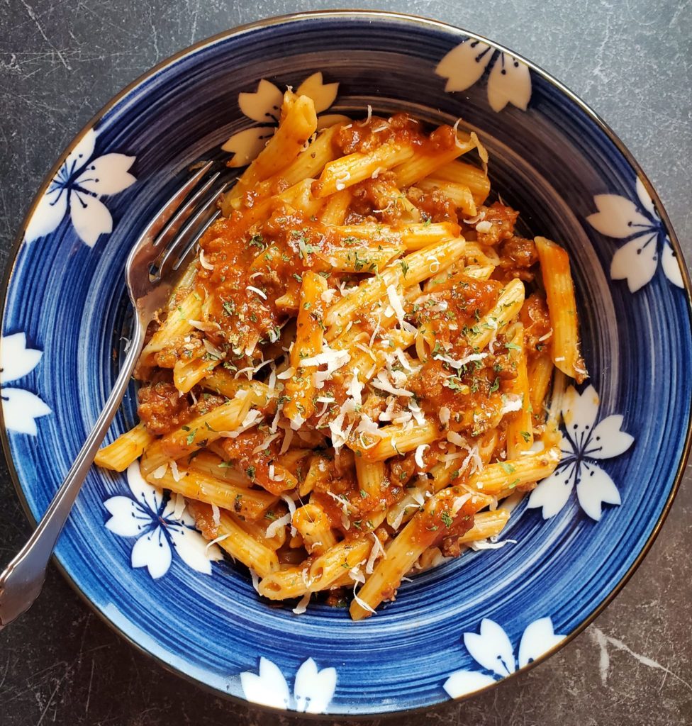 Penne Bolognese