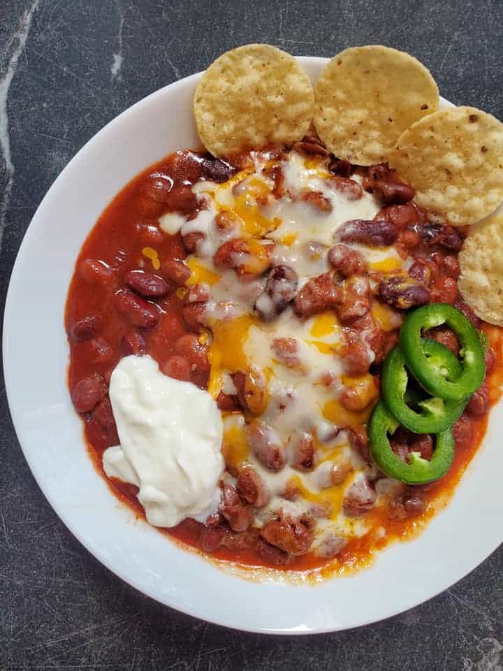 Instant Pot Vegetarian Chili