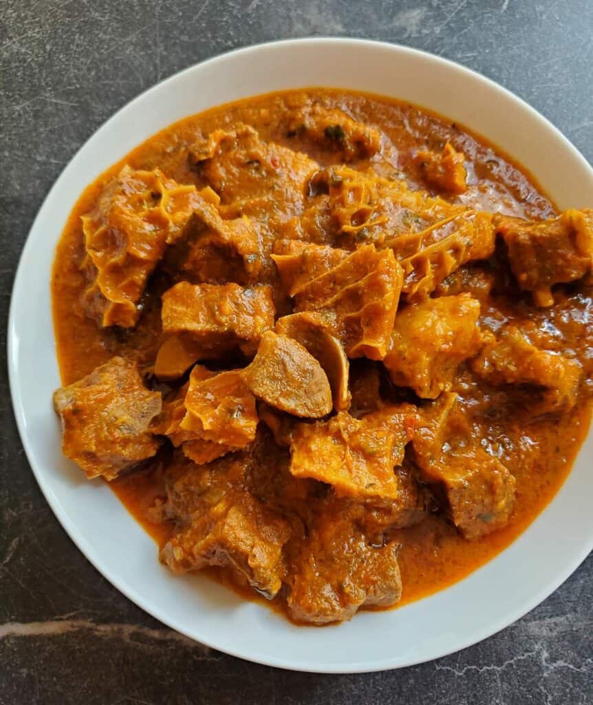 WHAT IS NIGERIAN STEW MADE OF?
