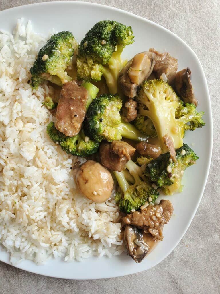 Beef Broccoli Stir fry Chinese