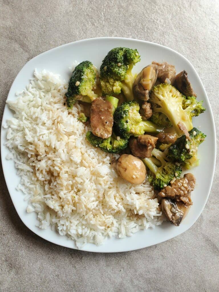 Beef and Chinese Broccoli Stir fry
