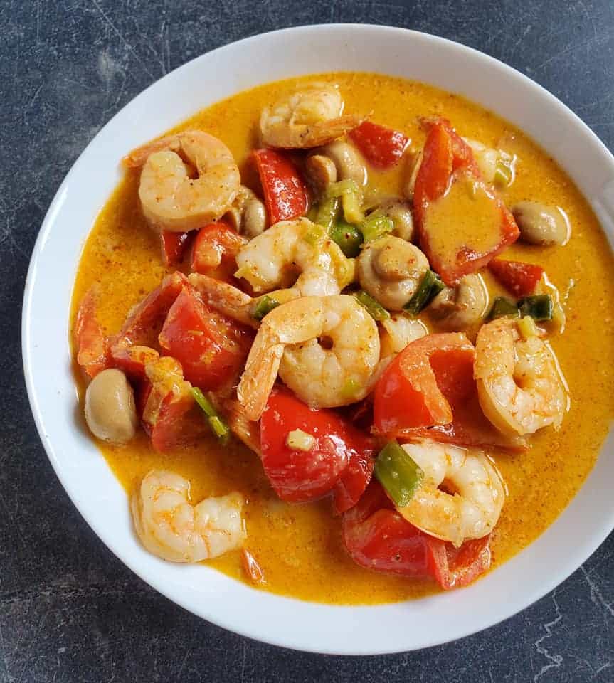 Shrimp Massaman Curry