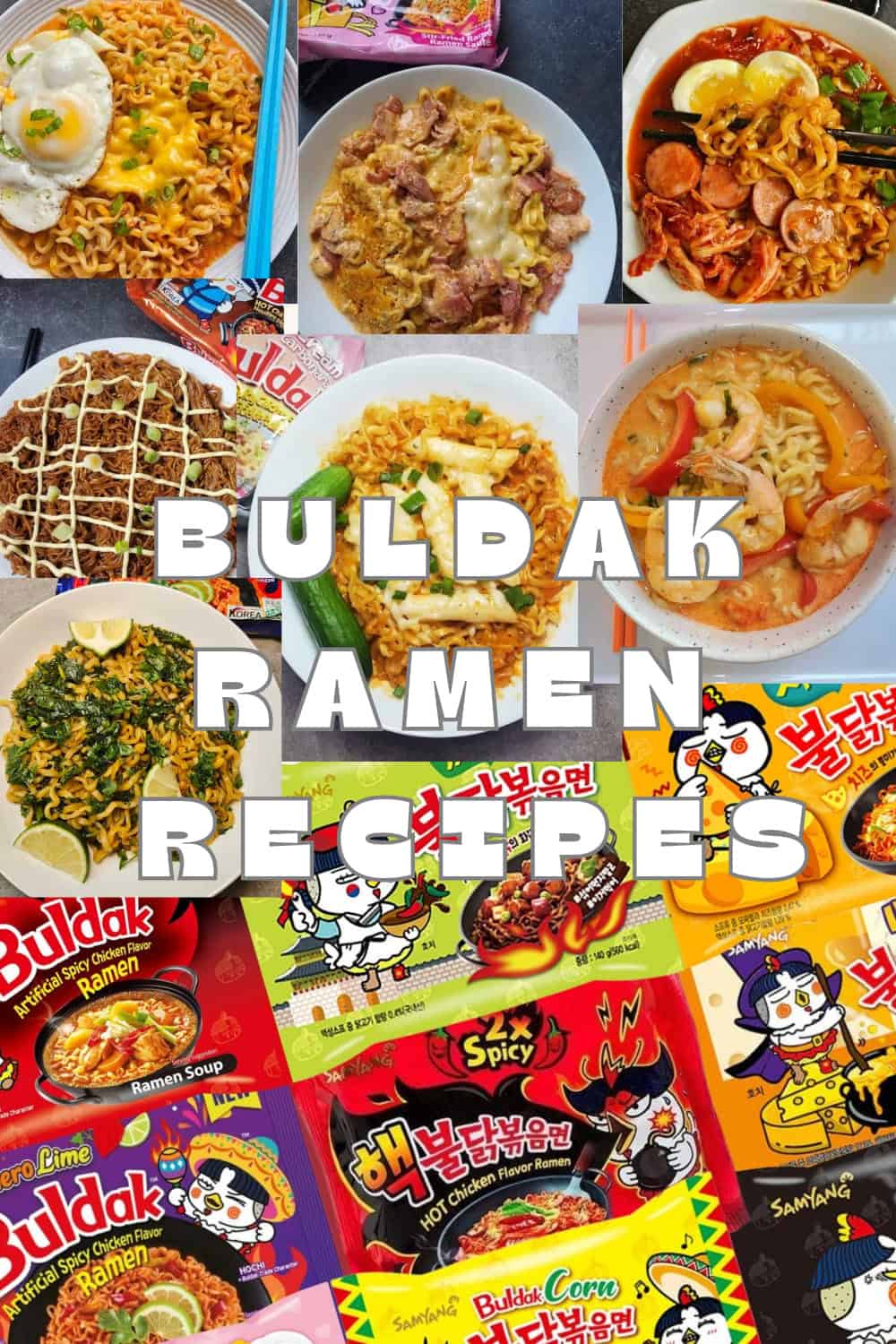Buldak Ramen Flavors